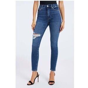 Good American Good Waist Crop Jeans